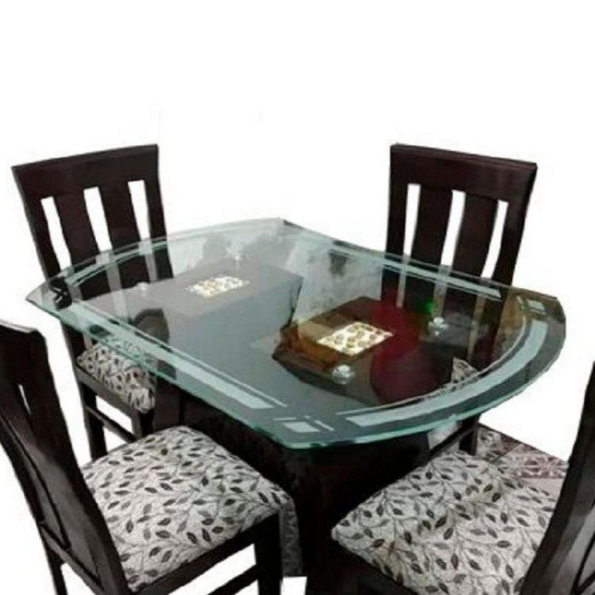 DECOHOME - Juego de Comedor 4 Sillas San
