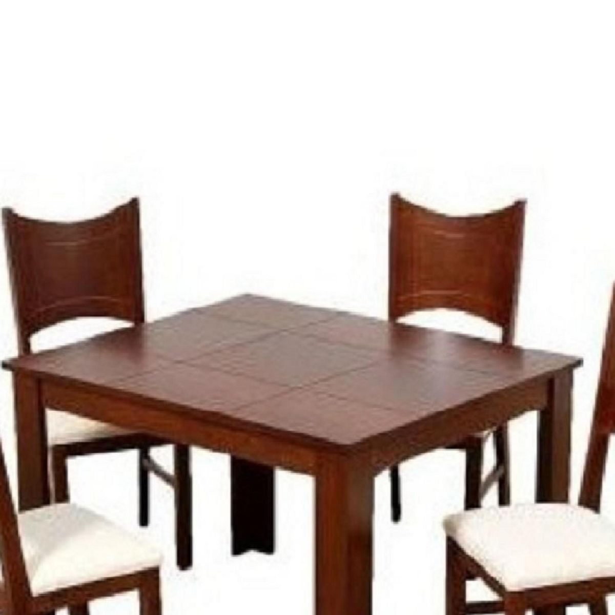 DECOHOME - Juego de Comedor 4 Sillas Francia