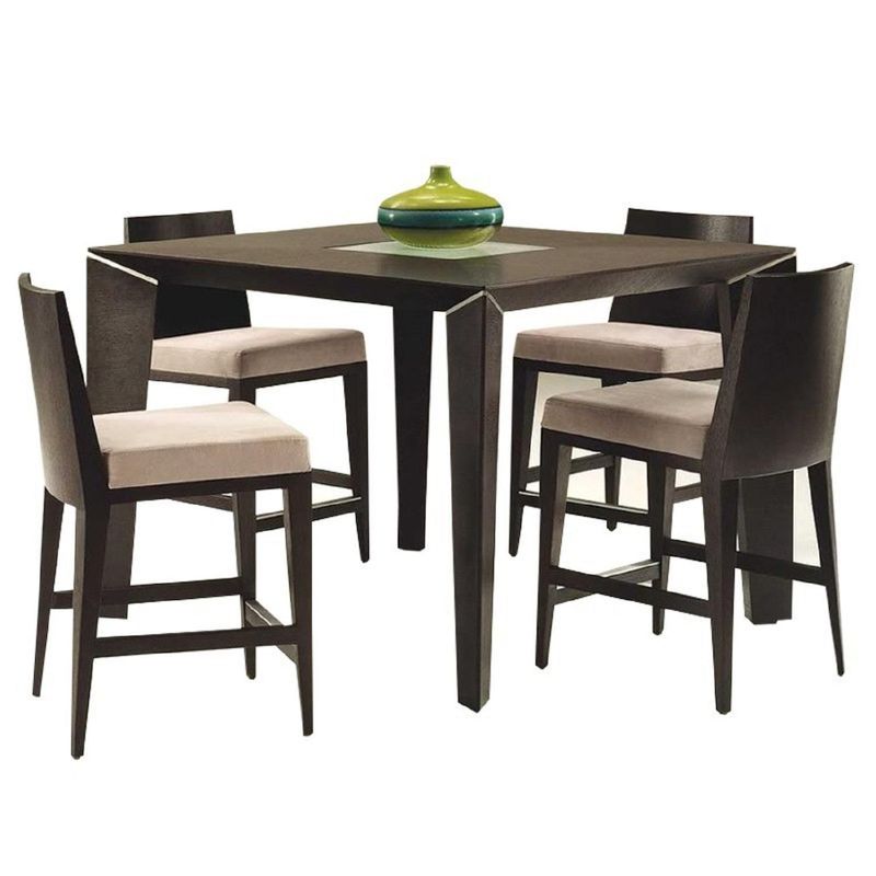 DECOHOME - Juego de Comedor 4 Sillas Lumi