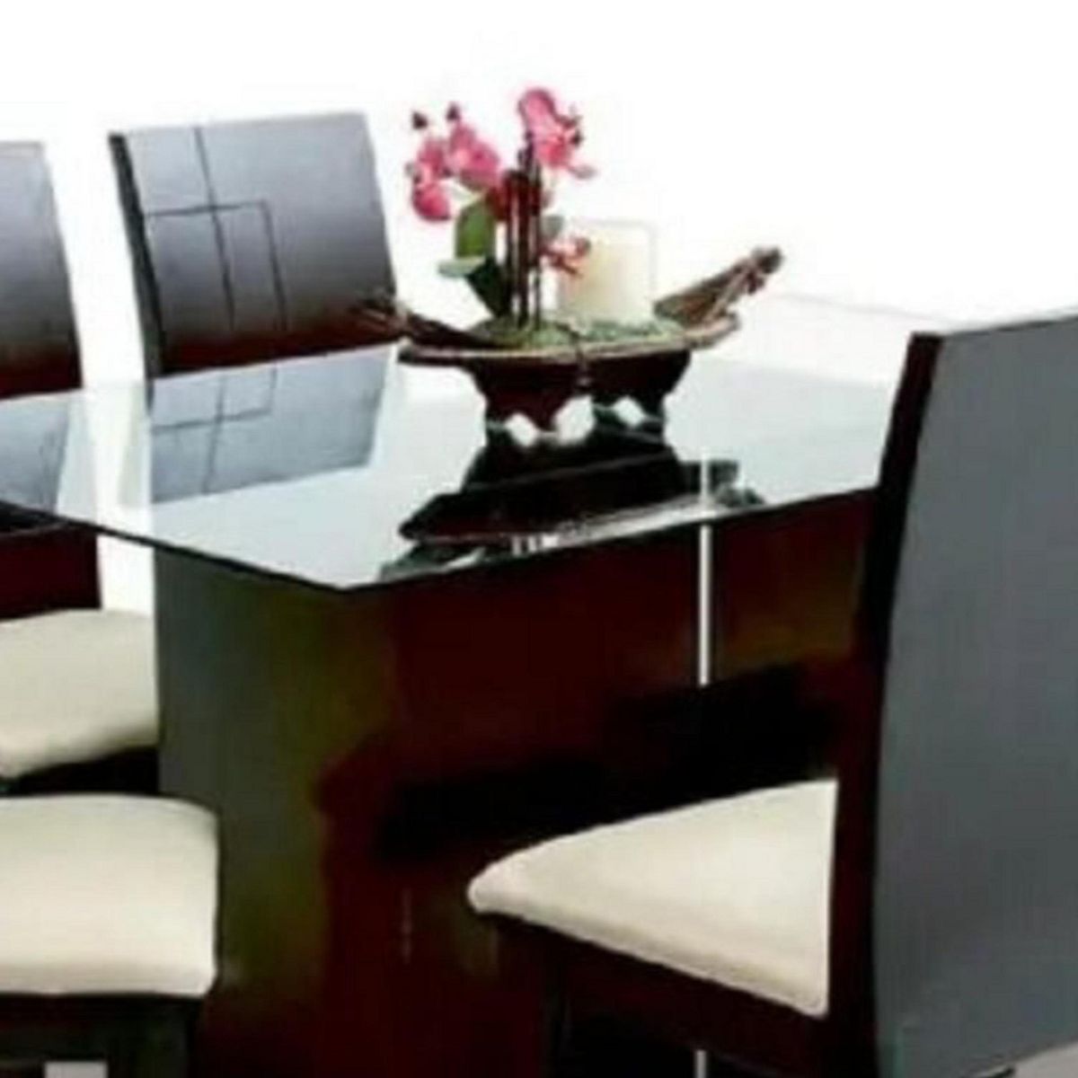 DECOHOME - Juego de Comedor Villa 6 Sillas