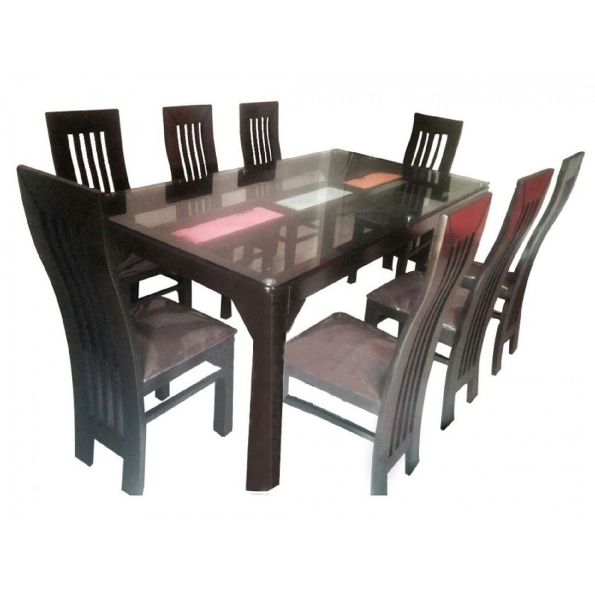 DECOHOME - Juego de Comedor Rolom 8 Sillas