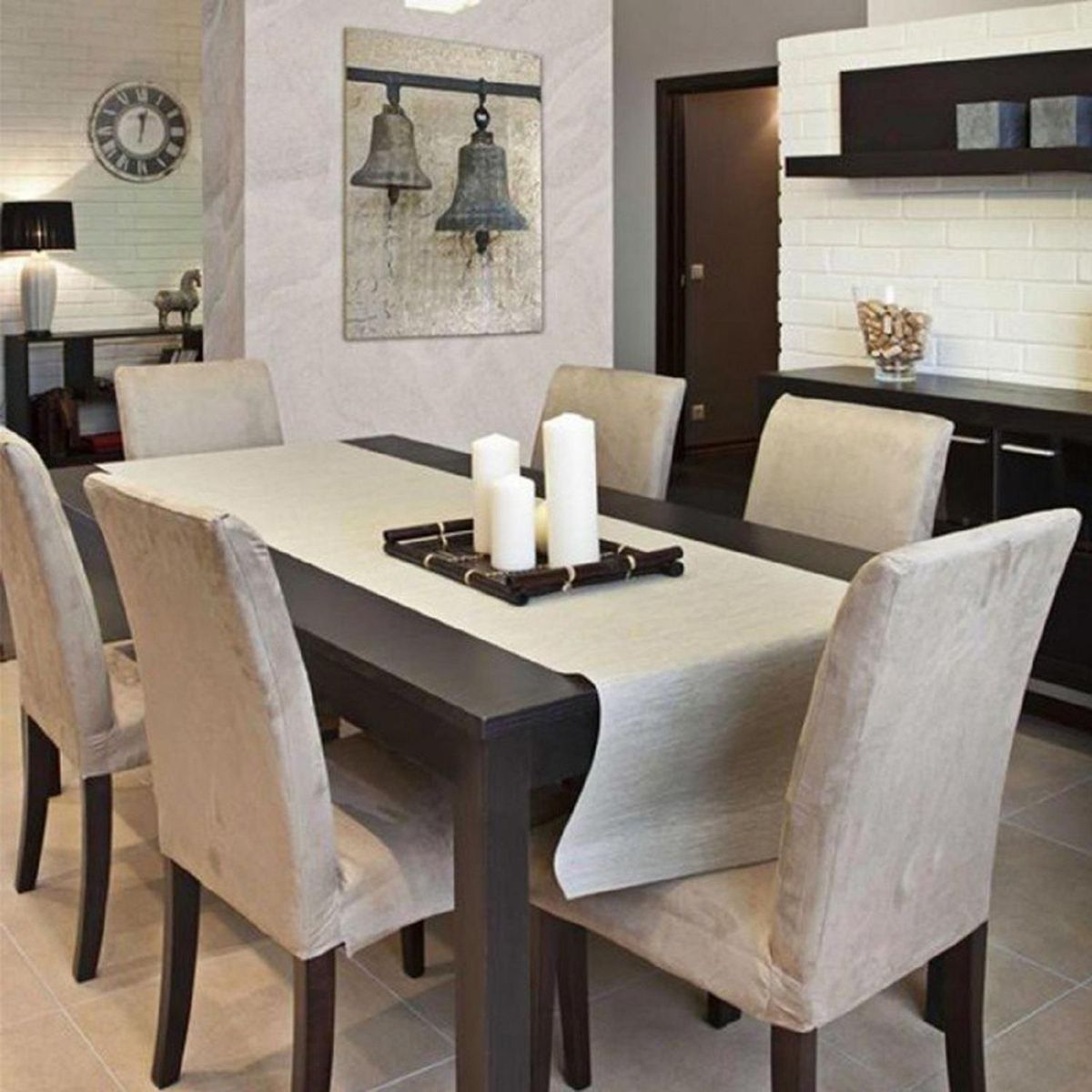 DECOHOME - Juego de Comedor Brasil 6 Sillas