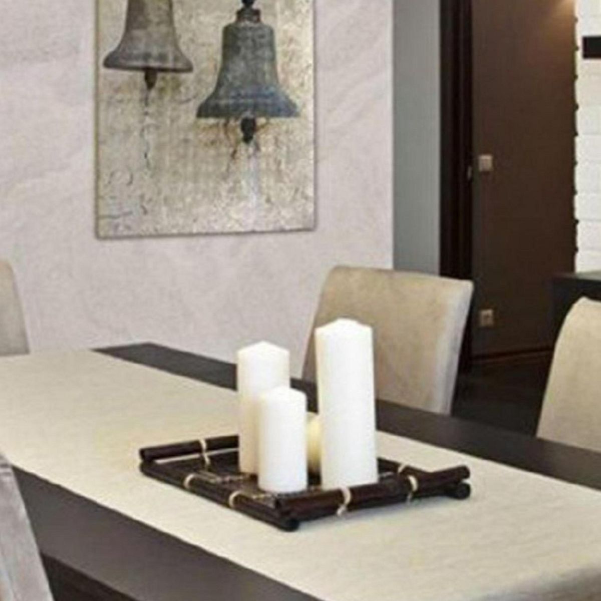 DECOHOME - Juego de Comedor Brasil 6 Sillas