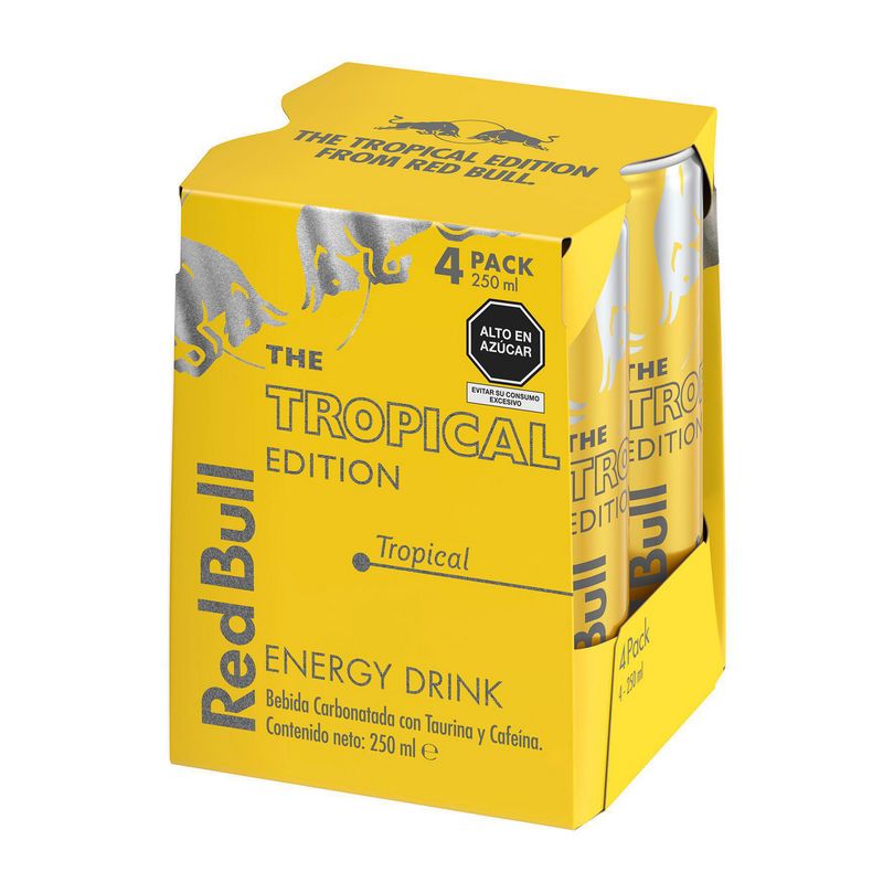 RED BULL - BEB RED BULL TROP 250MLX4UND