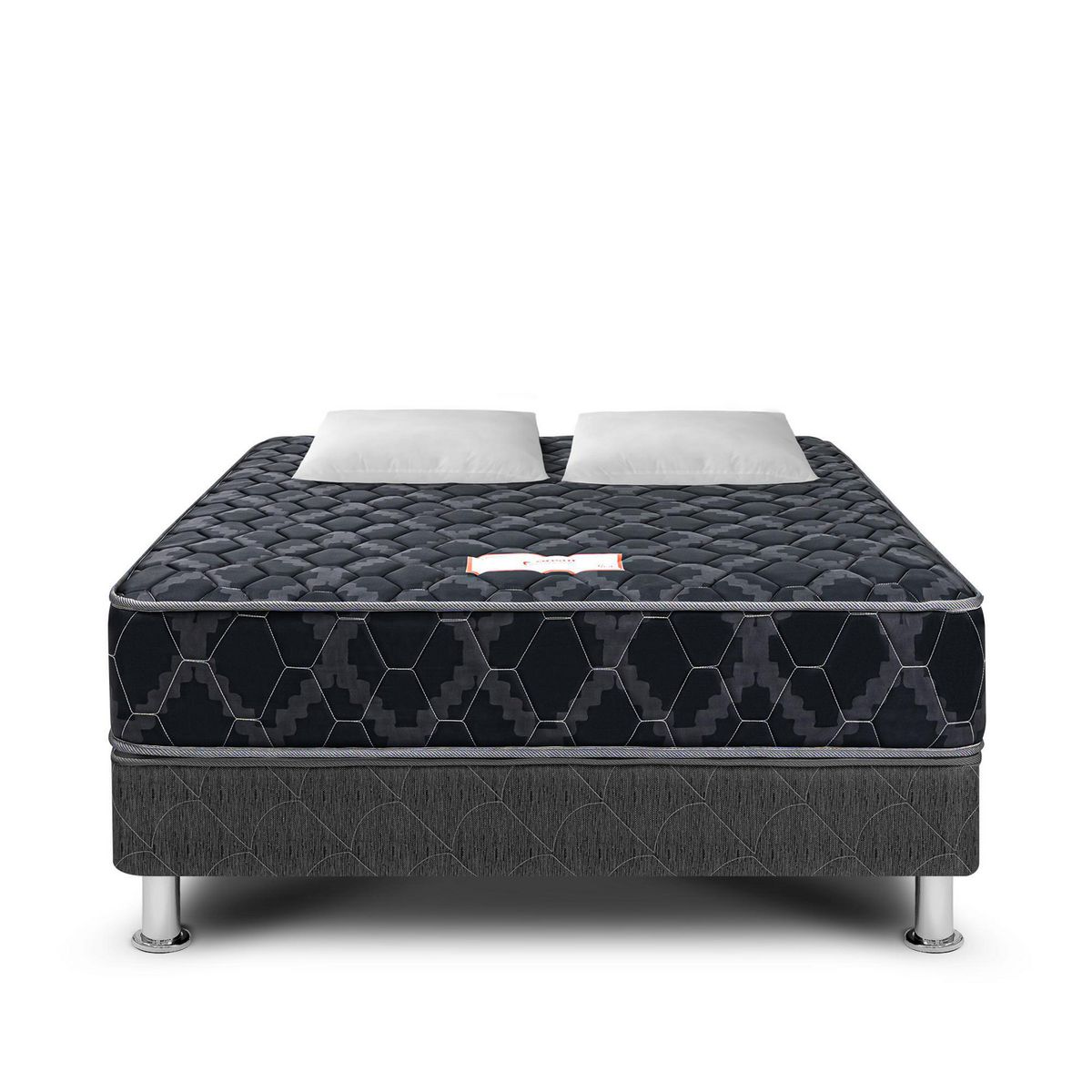 PARAISO - Cama Paraíso Cónsul Black 2 Plazas