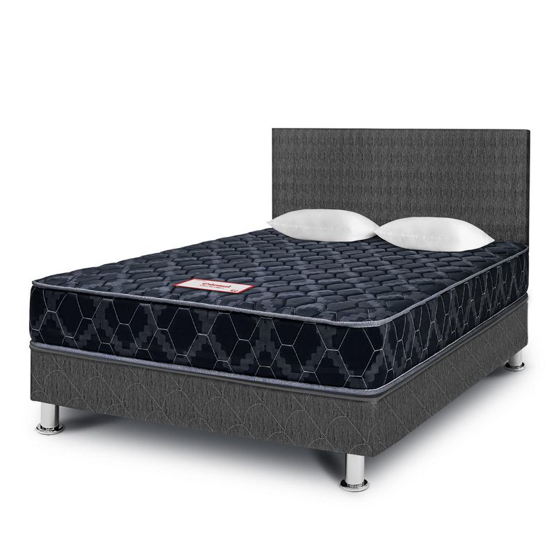 PARAISO - Dormitorio Paraíso Cónsul Black 2 Plazas + 2 Almohadas + Protector