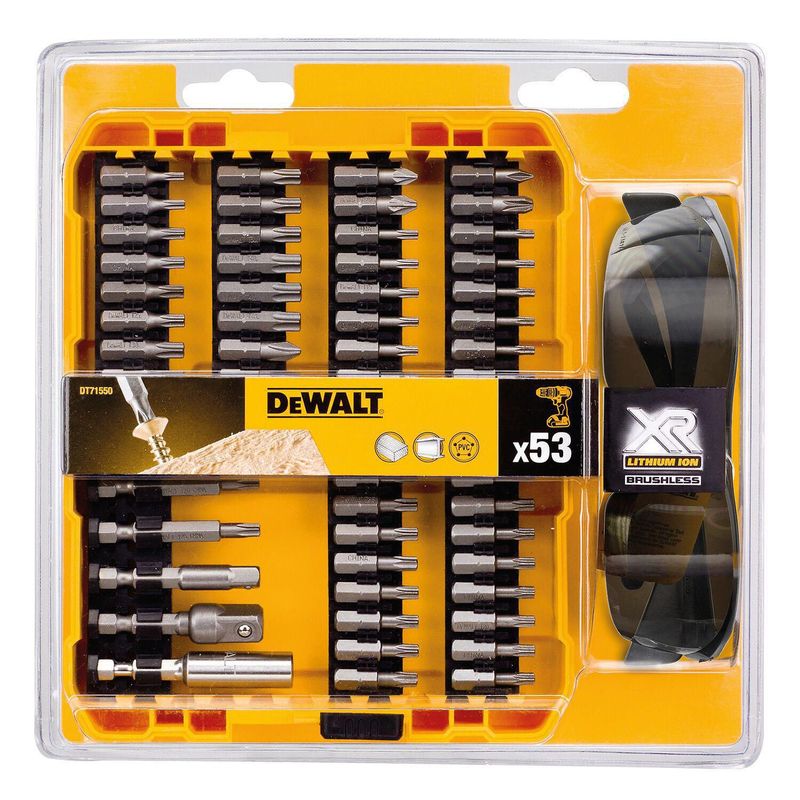 DEWALT - Set de Puntas para Destornillar 53 Piezas Dewalt DT71550-QZ 