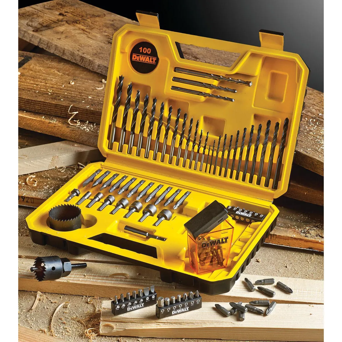 DEWALT - Set de Brocas y Destornilladores 100 Piezas DT71563-QZ Dewalt