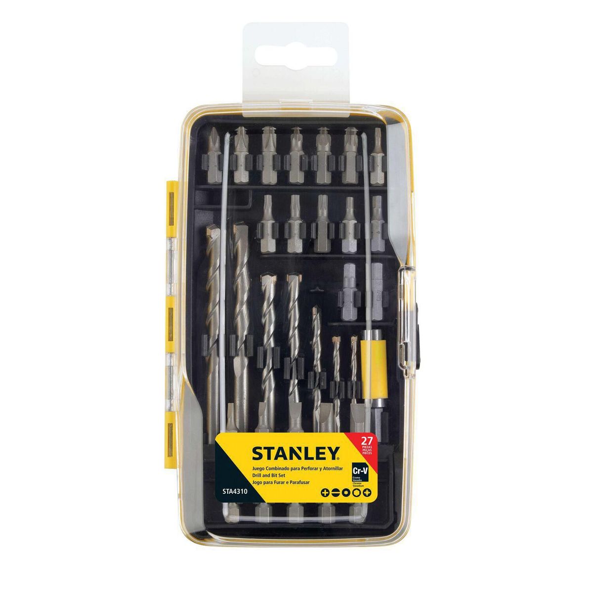 STANLEY - Set de Brocas y Puntas 27 Piezas Stanley