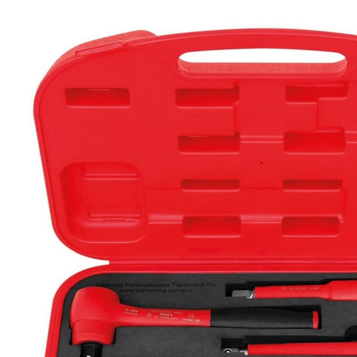 TRAMONTINA - Juego de Dados Tramontina 1/2”1000V 13 Piezas 44335/213