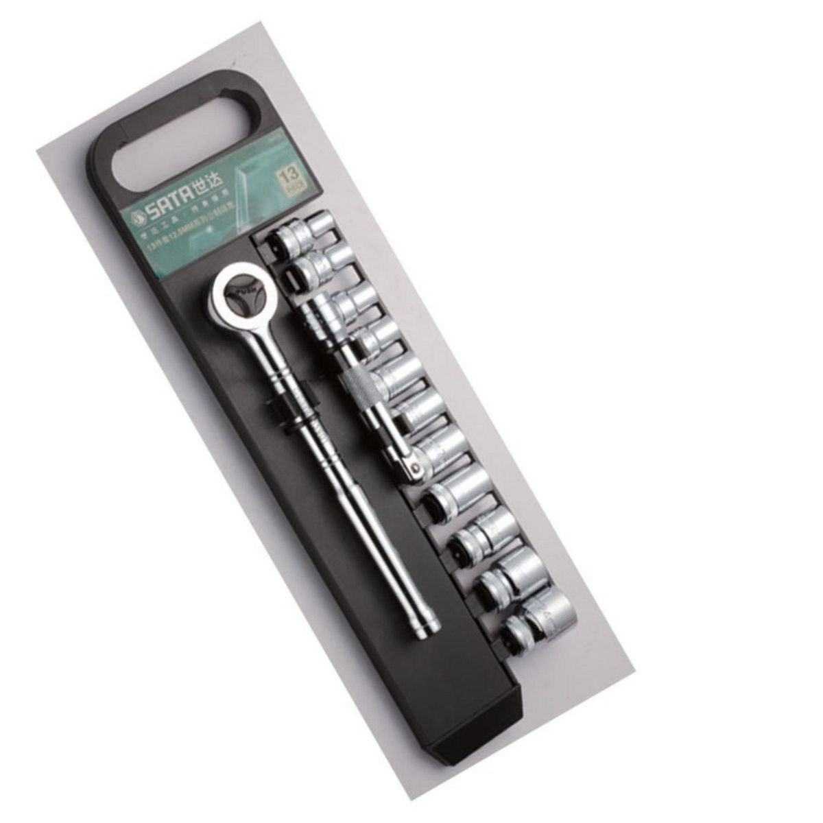  - Juego de Dados 3/8 8-19mm 14 Piezas GL09523EM Sata