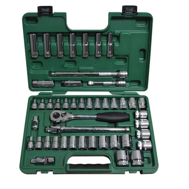  - Juego de Dados 1/2? Sata 46 Piezas ST09006SJ 