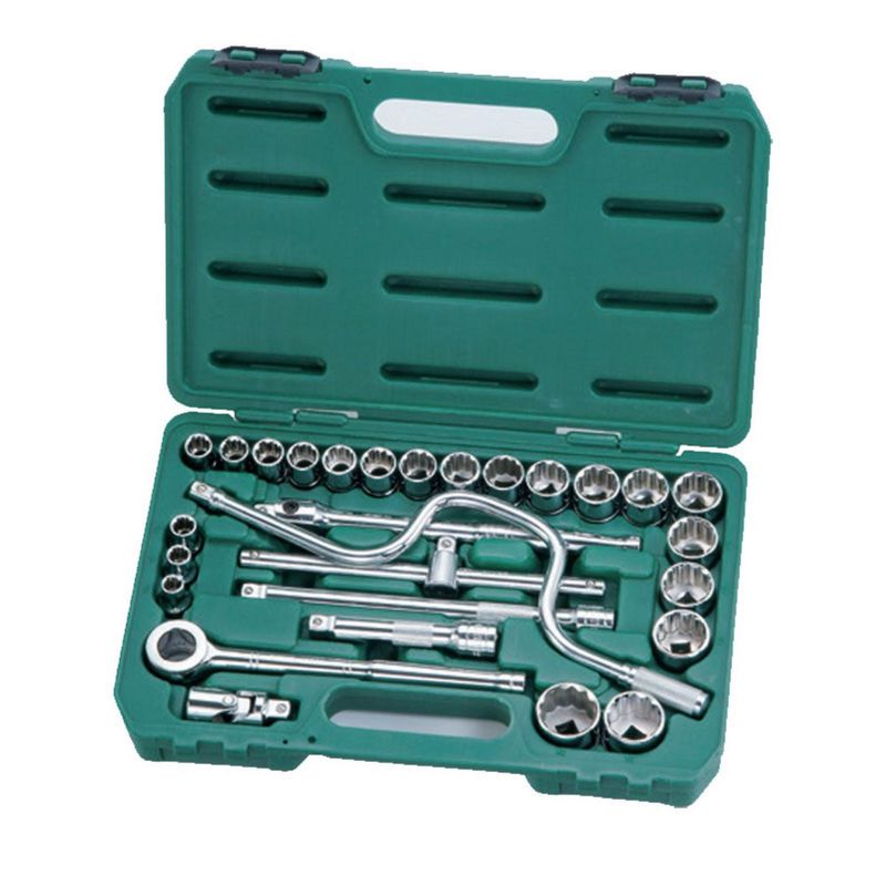  - Juego de Dados 1/2? 10-32mm 28 Piezas ST09090SJ Sata