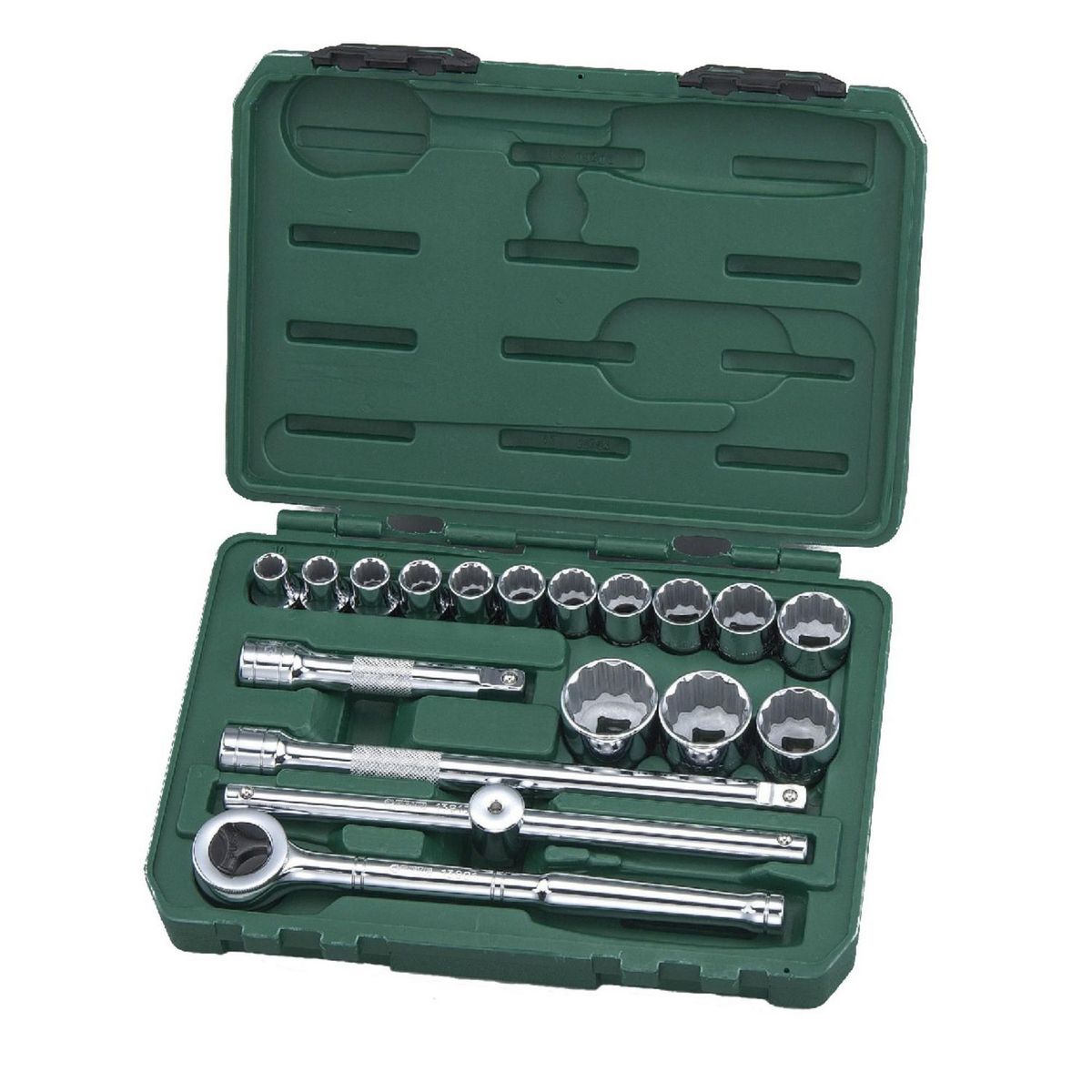  - Juego de Dados 1/2 10-32mm 18 Piezas ST09203SJ Sata