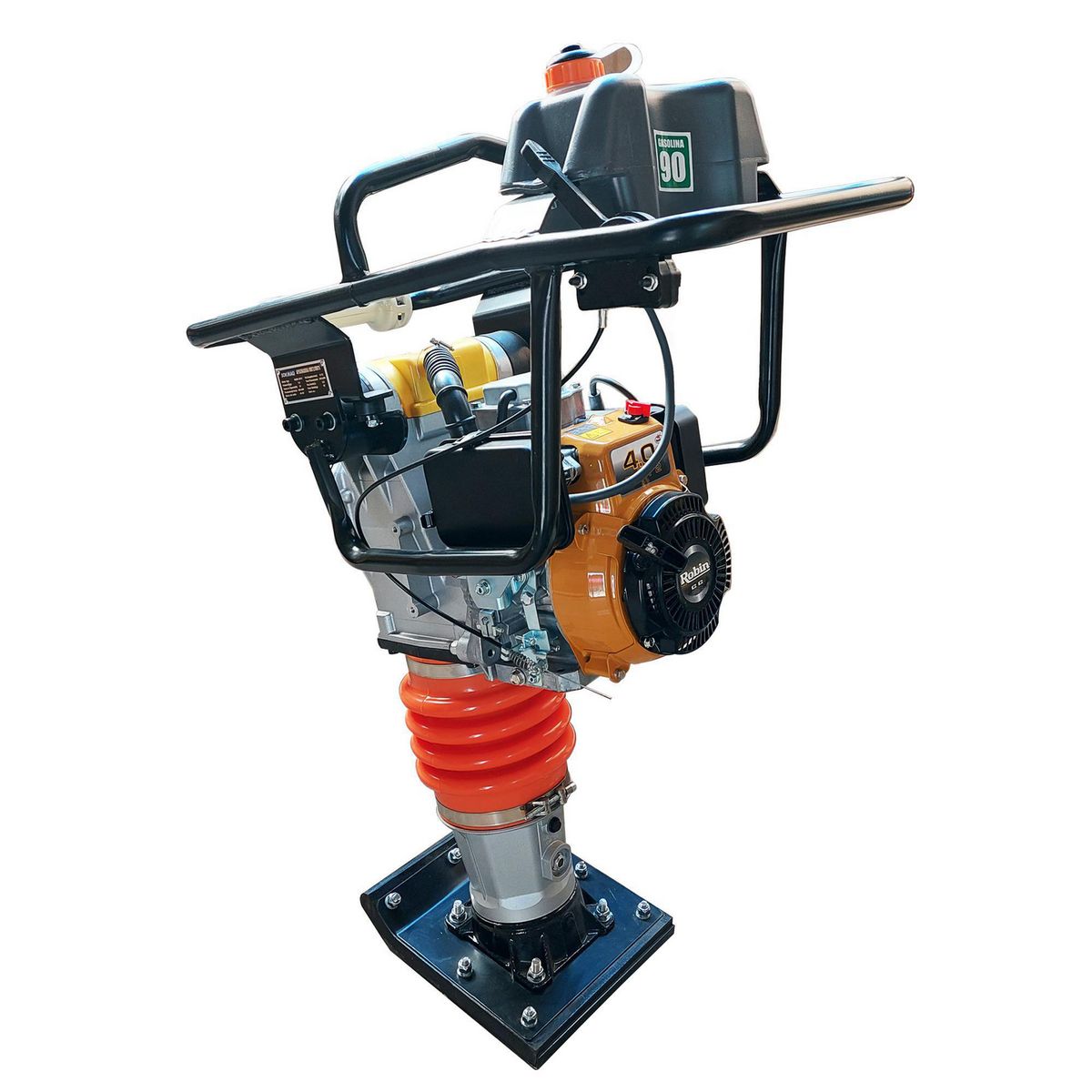 SOKMAQ - Apisonador a Gasolina 4HP con Motor Robin CC EH12 RM72 Sokmaq