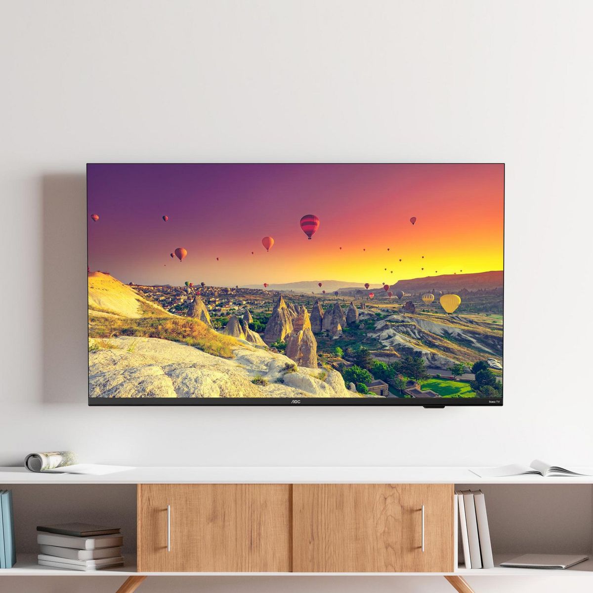 AOC - Televisor AOC Roku TV LED 43” FHD Smart TV 43S5135