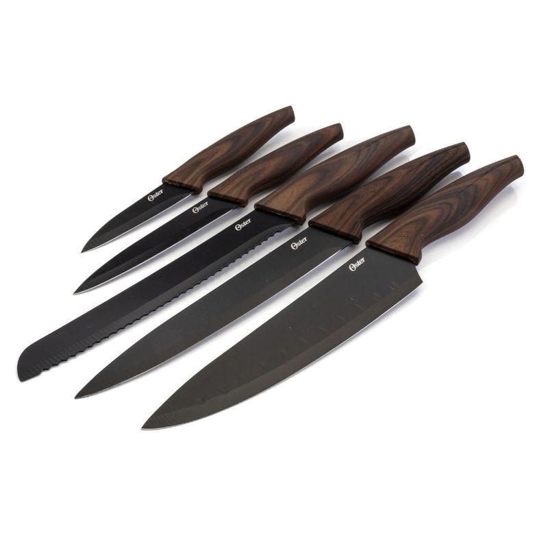 OSTER - Set 5 Piezas Cuchillos Acero Inoxidable Oster Godfrey