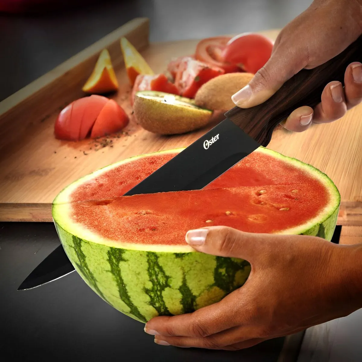 OSTER - Set 5 Piezas Cuchillos Acero Inoxidable Oster Godfrey