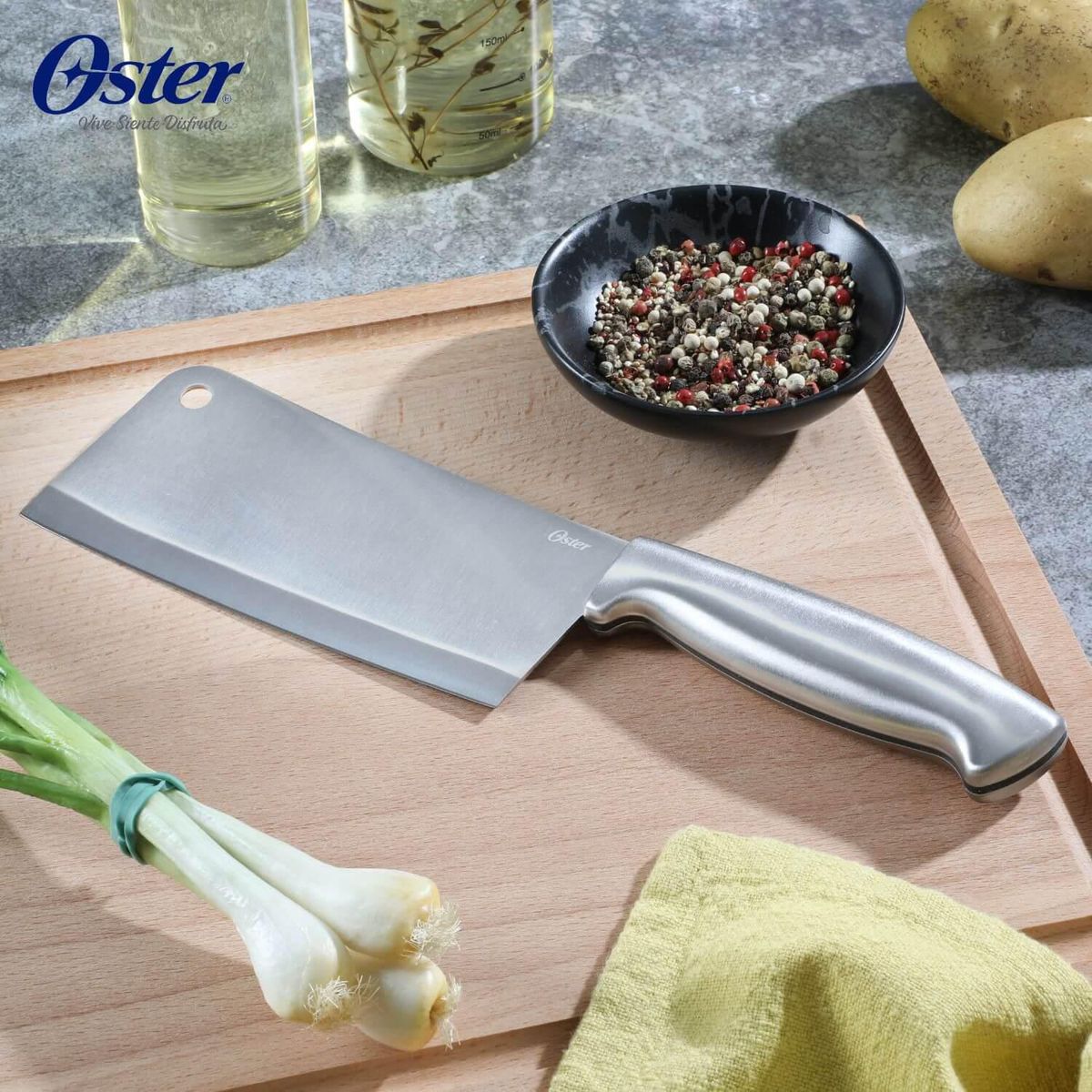 OSTER - Hacha Oster Acero inoxidable Baldwyn