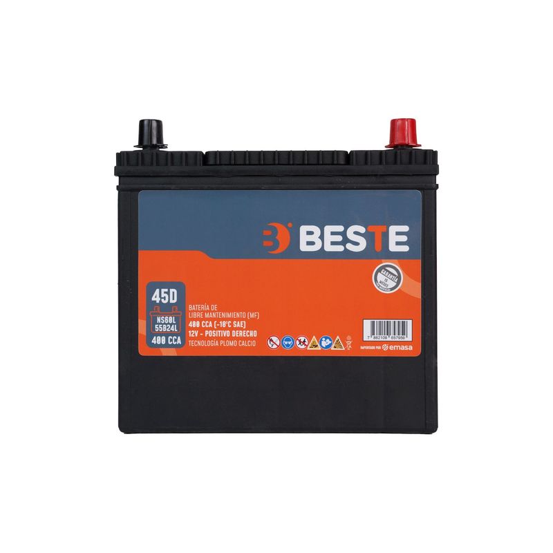 BESTE - Batería Beste NS60L (45AH/400A)