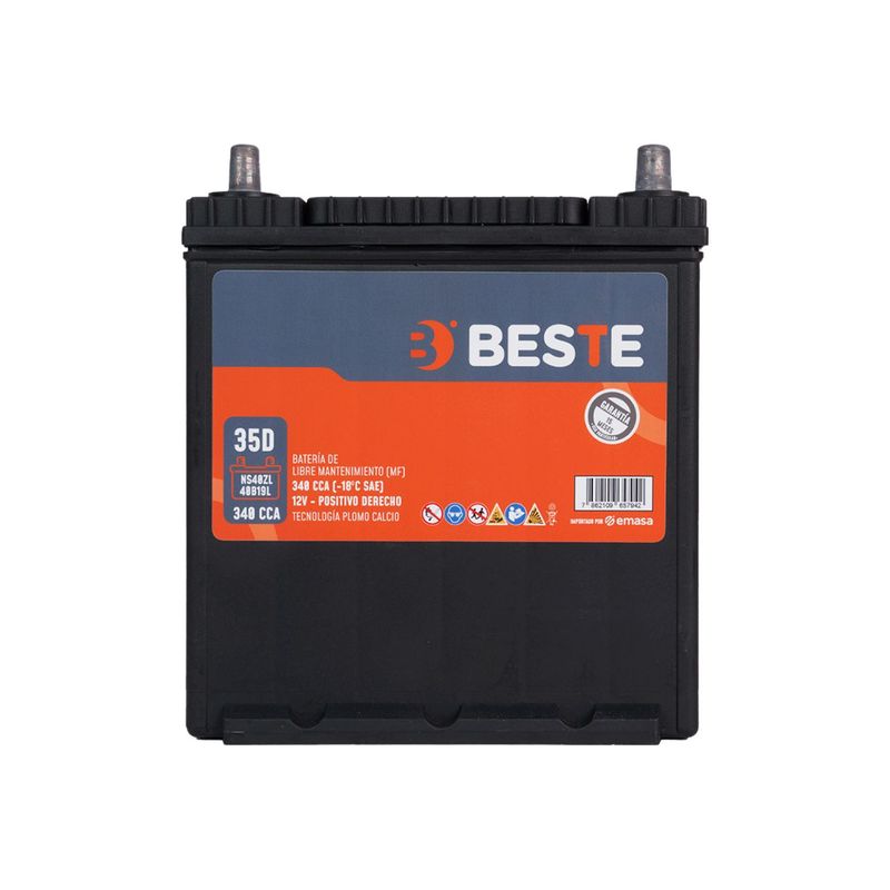 BESTE - Batería Beste 40B19L (35AH/340A)
