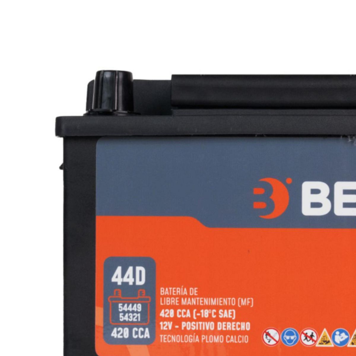 BESTE - Batería para Auto Beste 54459 LB1 (44AH/420A)