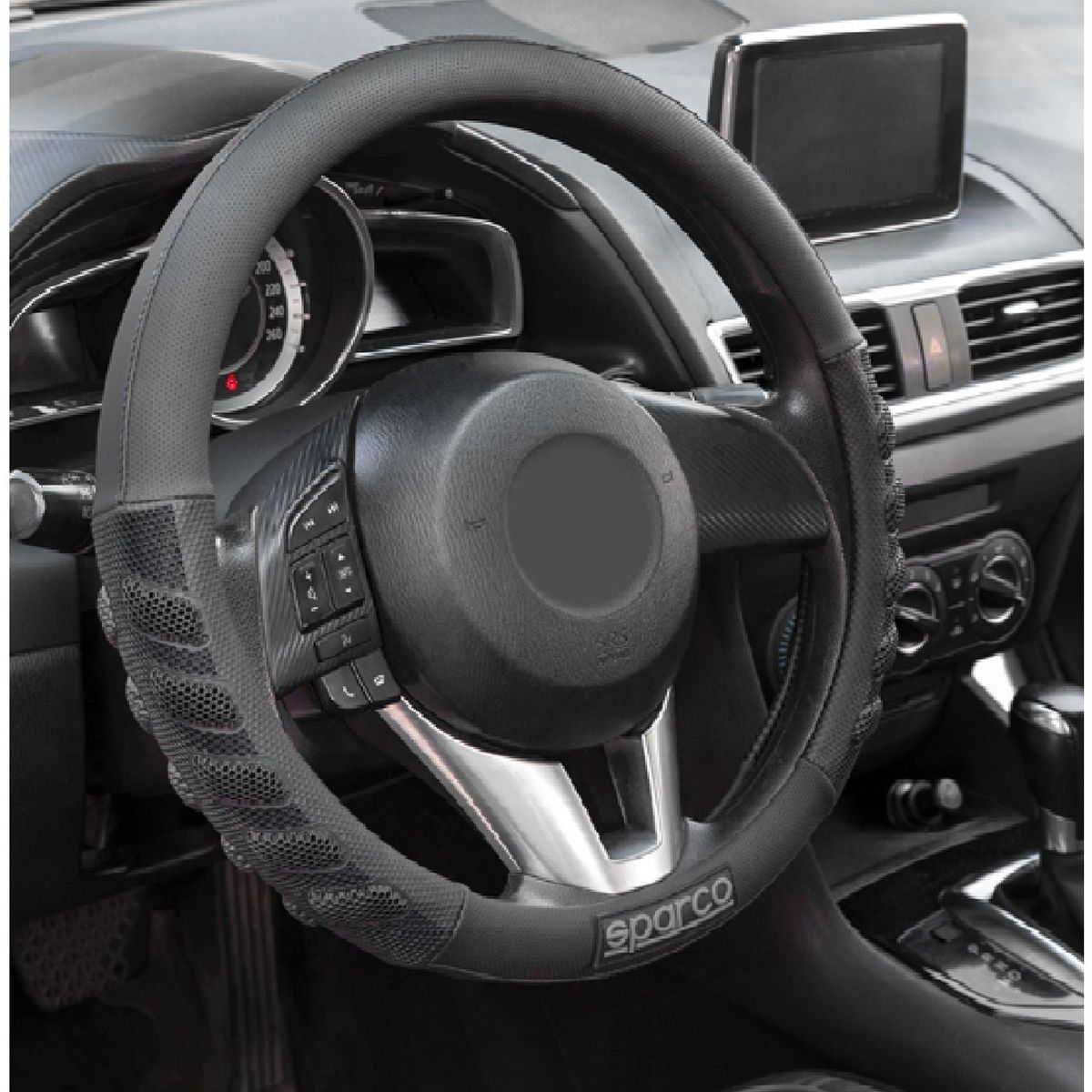 SPARCO - Set Cubre Volante y 2 Cinturones