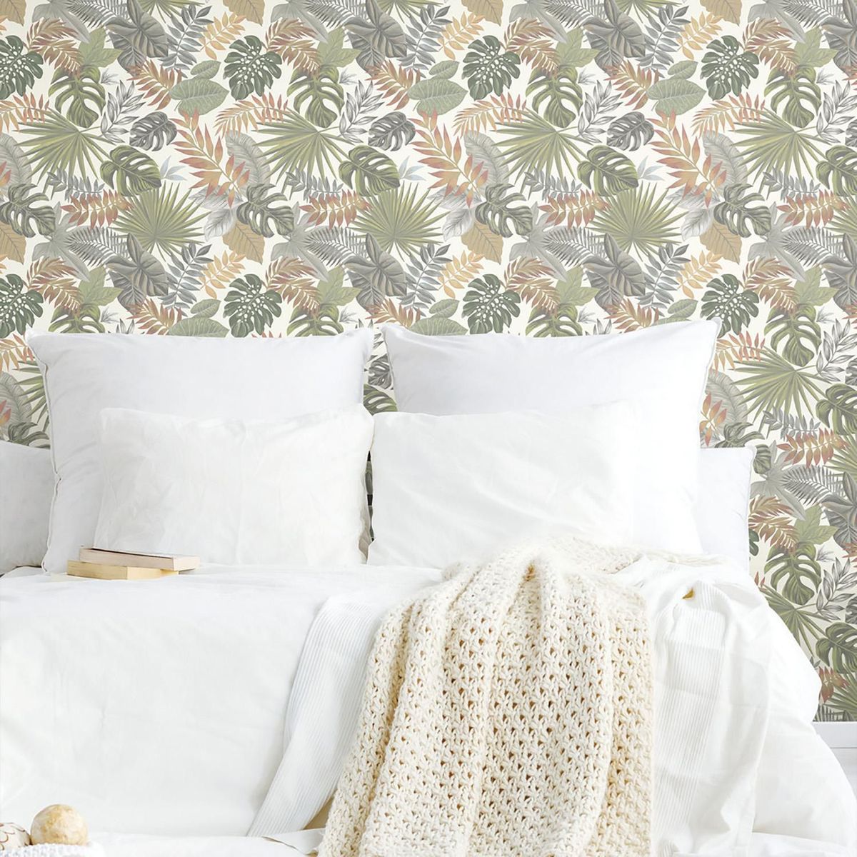 ROOMMATES DECOR - Papel Adhesivo Palmeras Frond