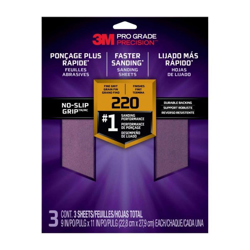 3M - Lija Grano n 220 3m