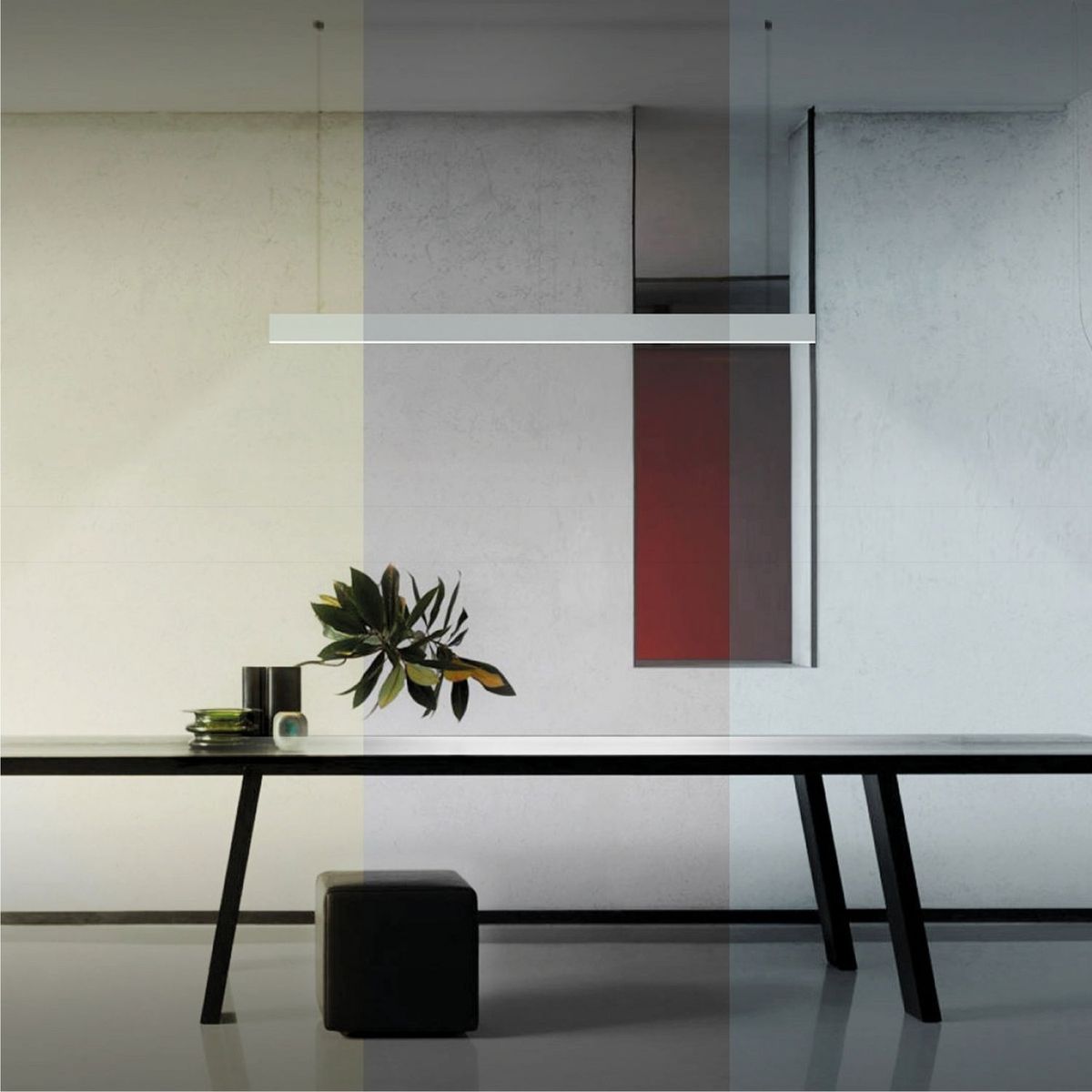 GZ LIGHTING - Prismático Lineal c/Sensor 45W