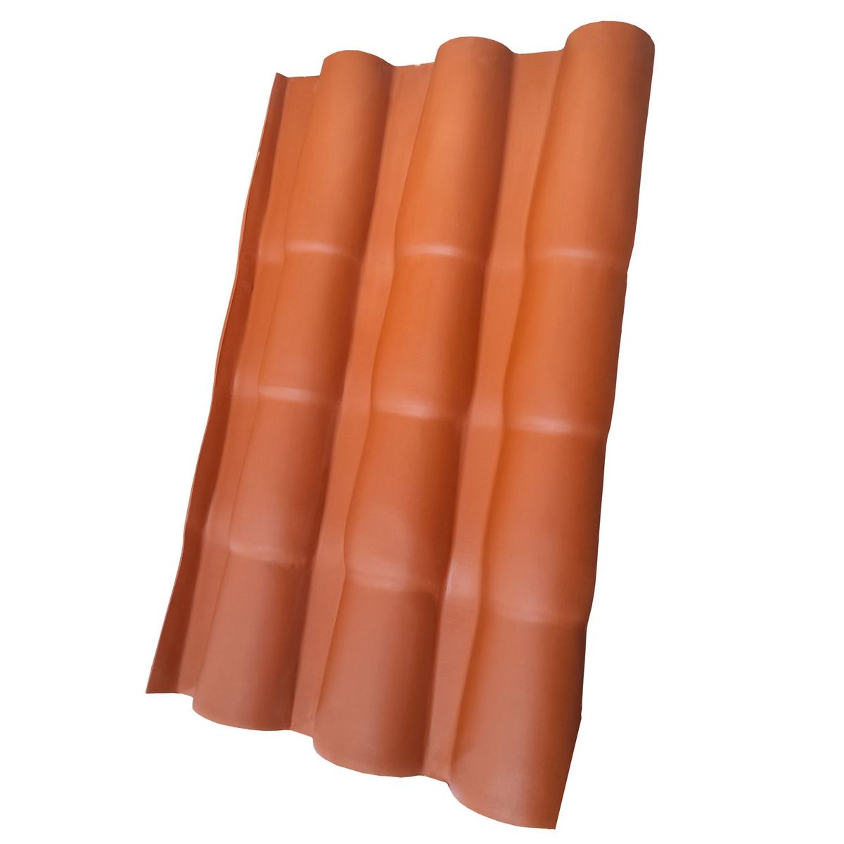 FIBRAFORTE - Teja Fibrocemento 0.72x1.14mxmm Teja Andinit Fibraforte