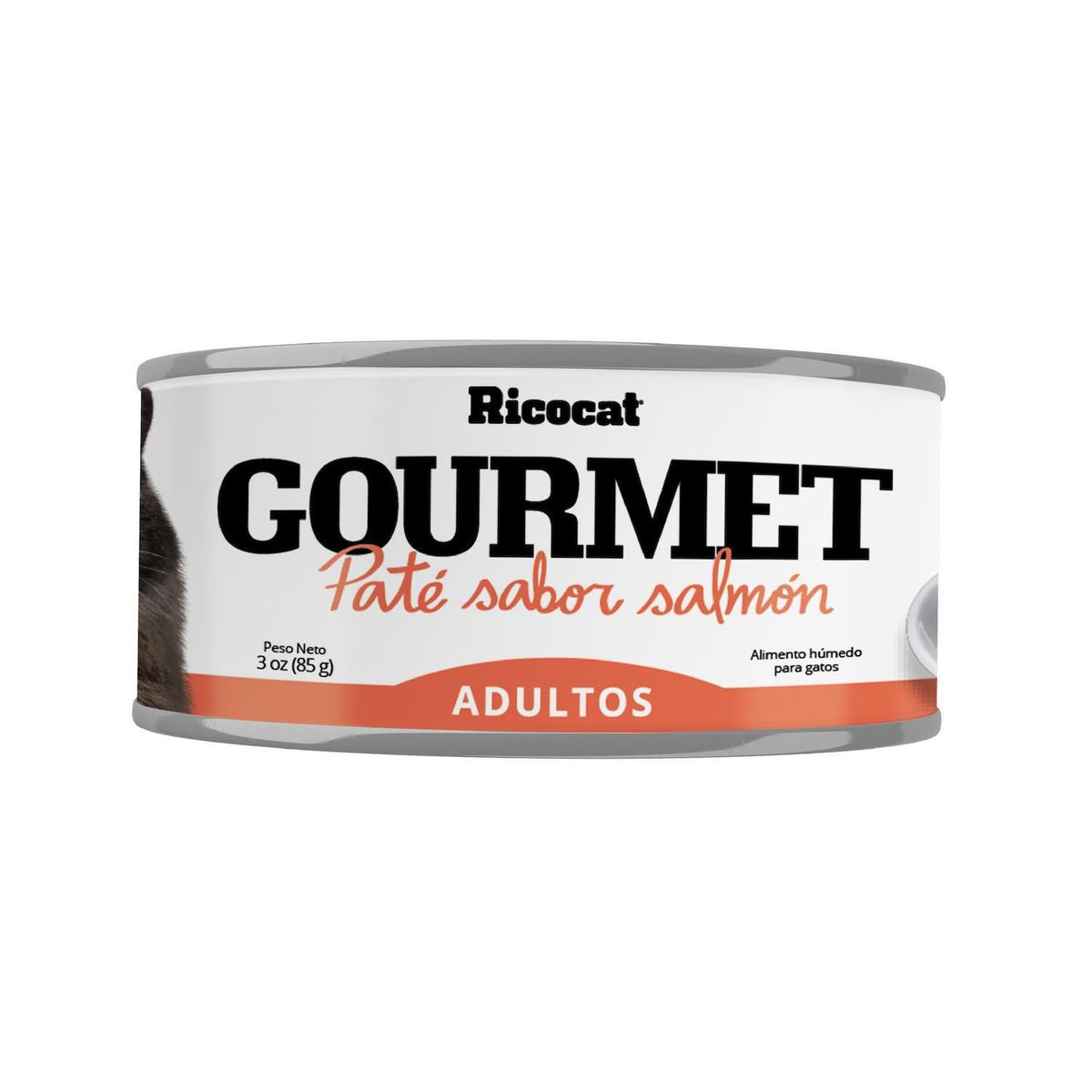 RICOCAT - Ricocat Gourmet Alimento Gatos 3oz Pate con Salmón