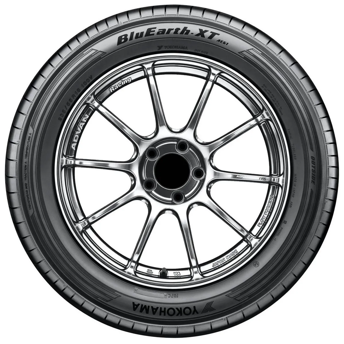 YOKOHAMA - Llanta Yokohama BluEarth XT AE61 225/60 R17 99V TL