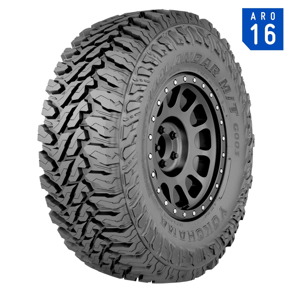 YOKOHAMA - Llanta Yokohama Geolandar G003 M/T LT265/75 R16 123Q TL