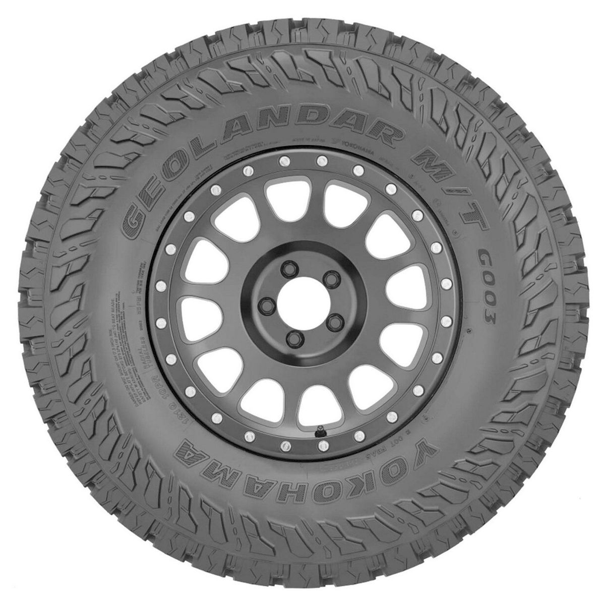 YOKOHAMA - Llanta Yokohama Geolandar G003 M/T LT265/70 R17 121Q TL