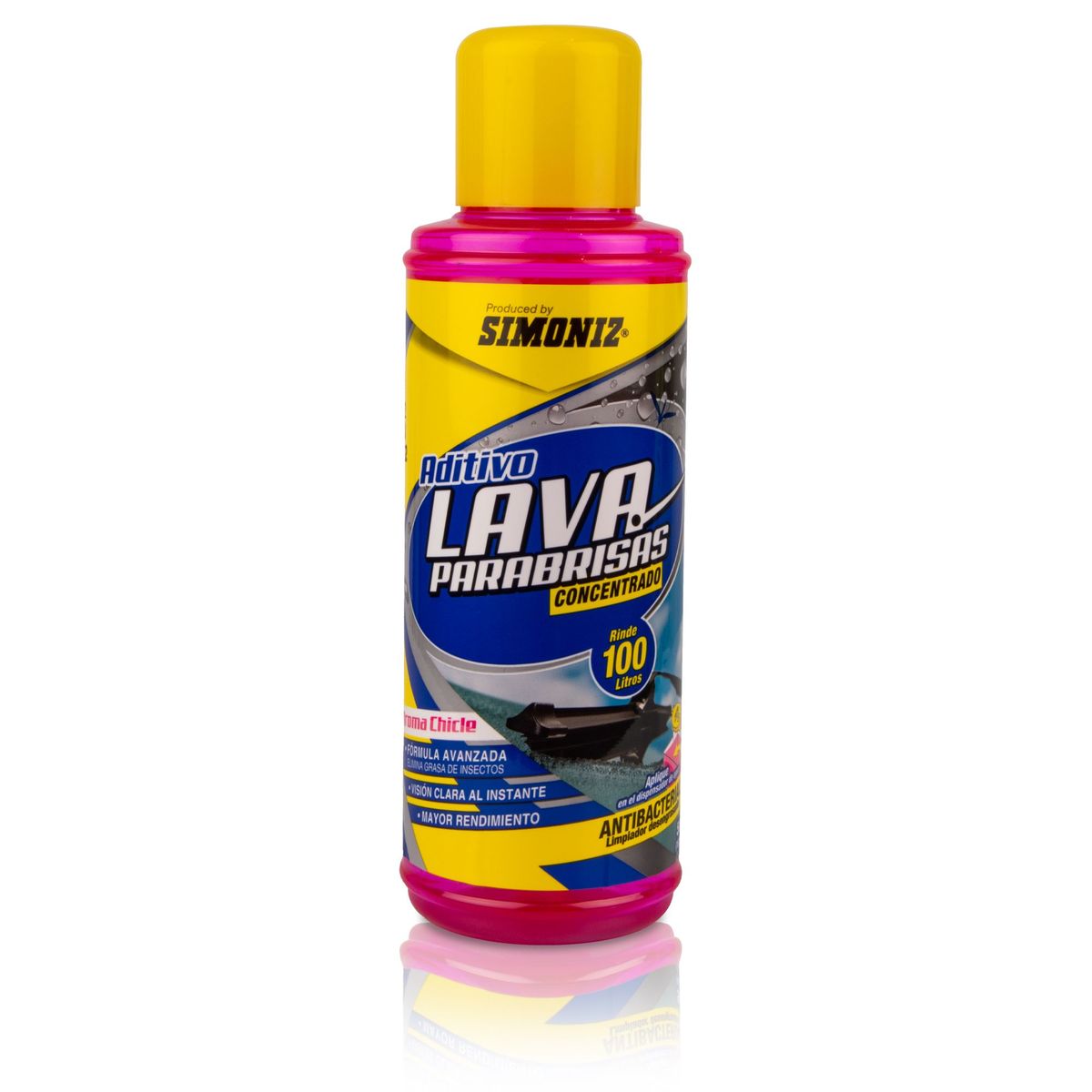 SIMONIZ - Aditivo Lavaparabrisas Concentrado Chicle 500ml