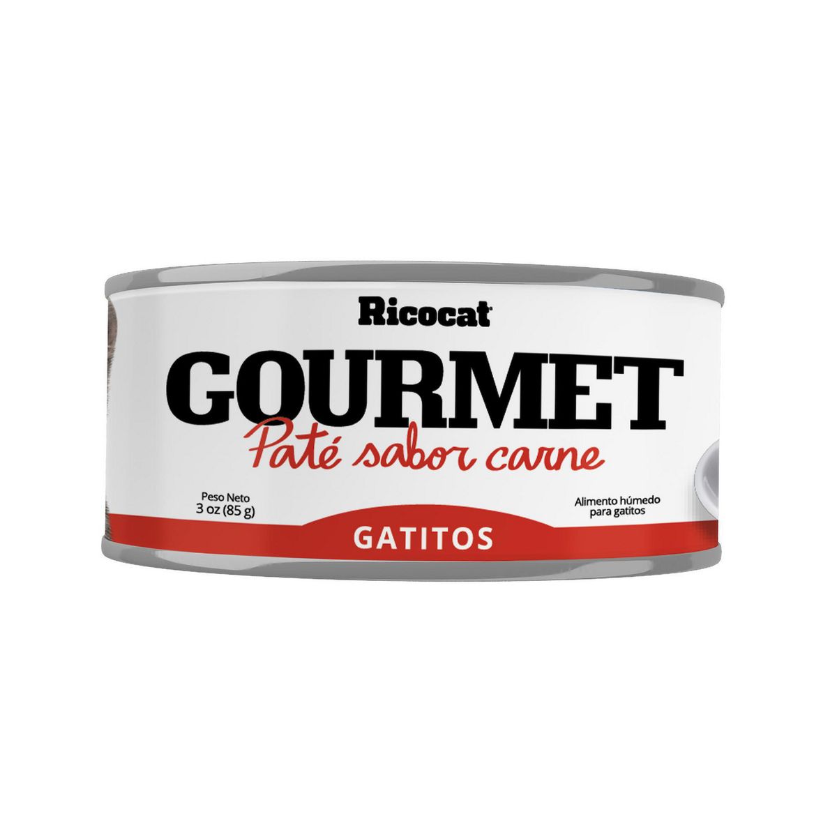 RICOCAT - Gourmet Cachorro en Pate con Carne 30Oz