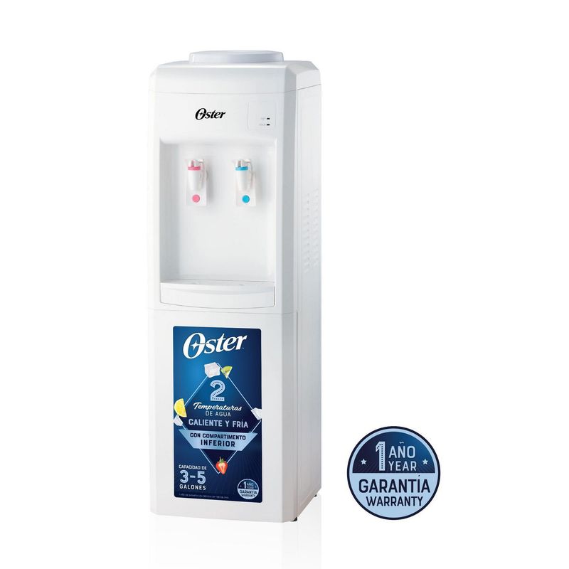 OSTER - Dispensador De Agua Oster 3-5 Gal Os-Pwda8001W Blanco
