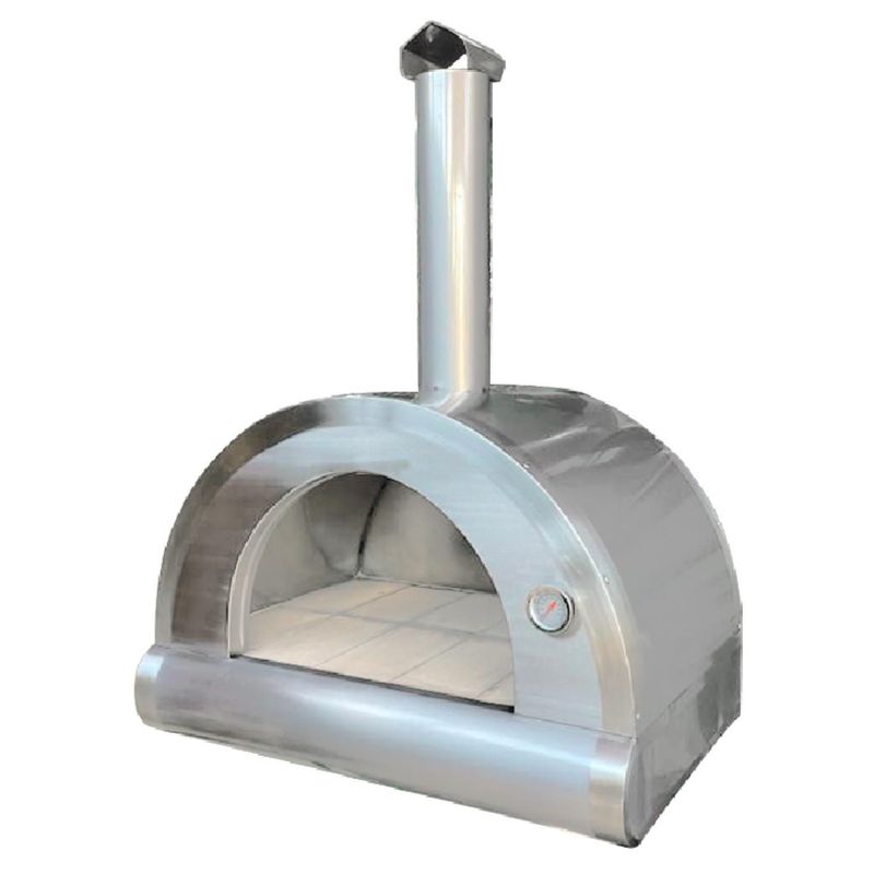  - Horno Dual  a Gas y Carbón La Carbonera Grill 63X40X30 Cm