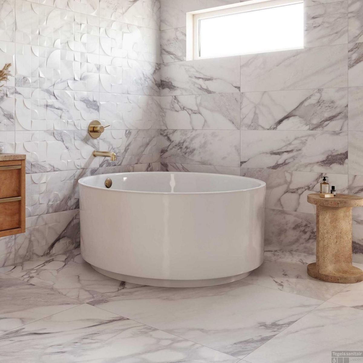 ALAPLANA - Porcelanato Allison Blanco Satinado 59.5x59.5 cm