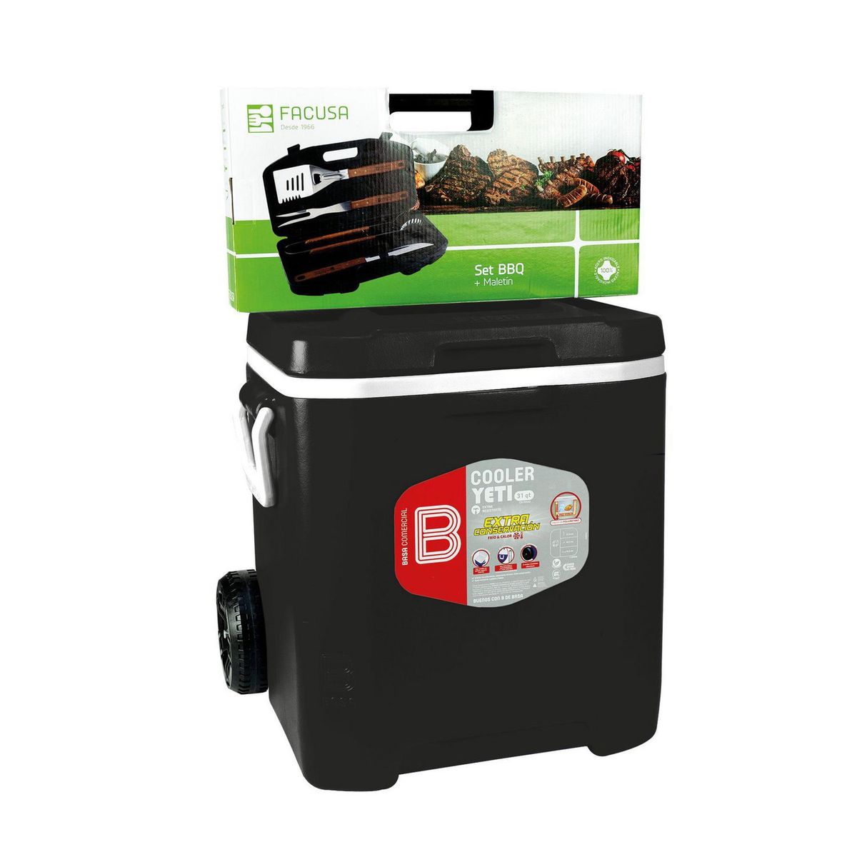 BASA - Cooler Basa Negro 31 L