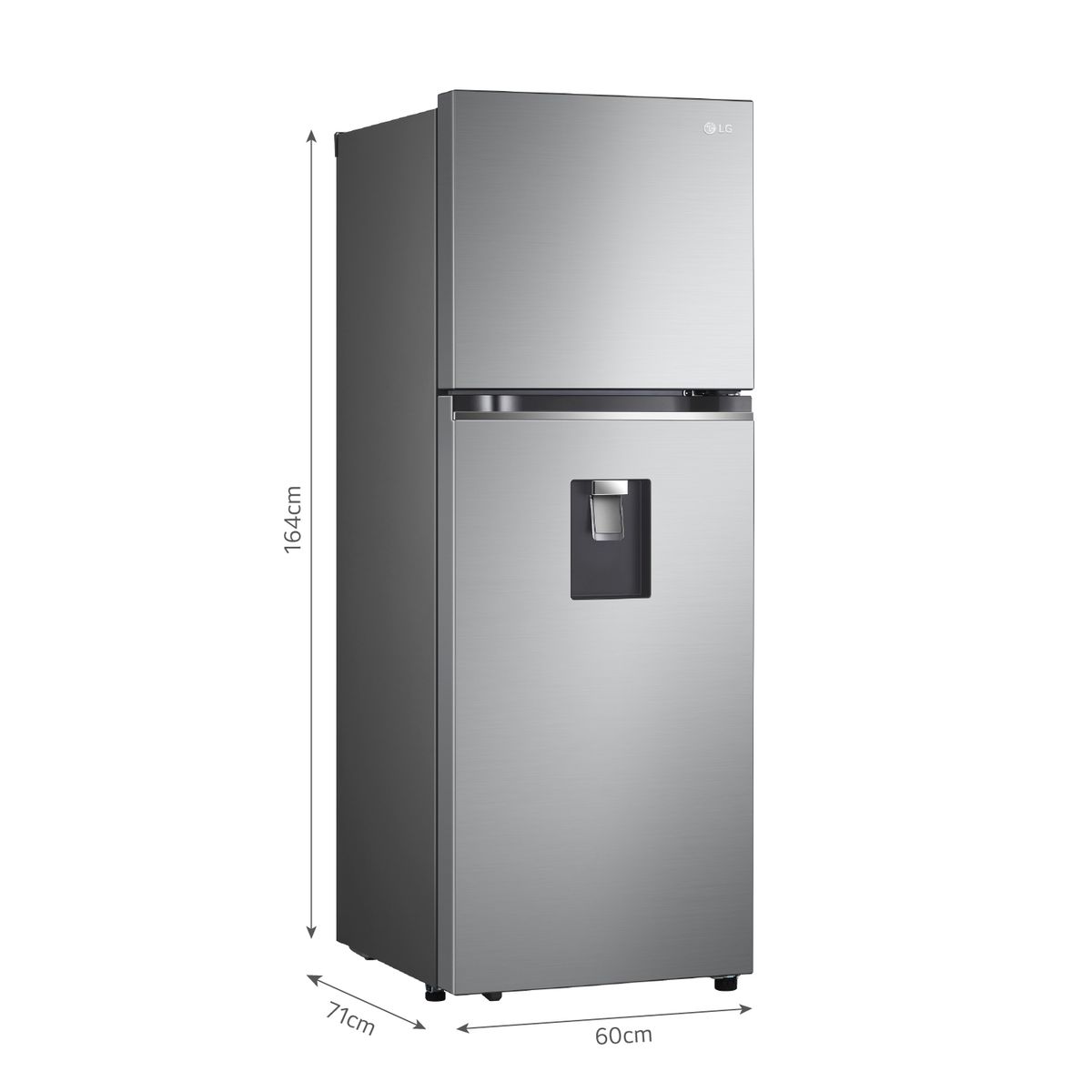 LG - Refrigeradora Lg Top Freezer 314 Litros GT31WPP