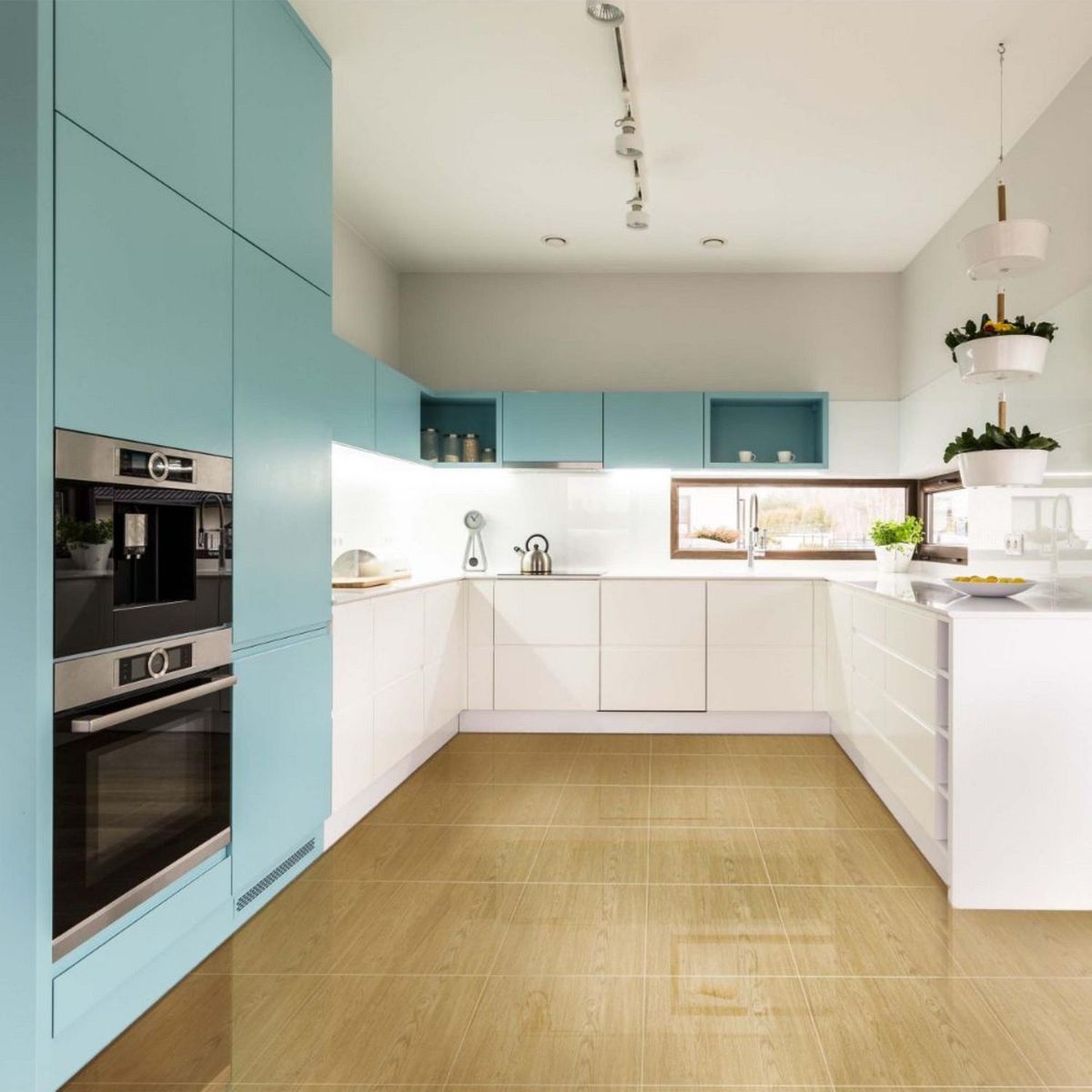 KLIPEN - Gres Porcelanico Marrón Maderado 60x60cm 1.44m2 Samara Canela Pulido