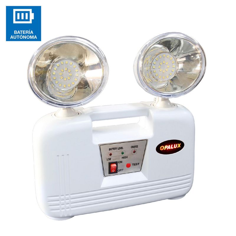 OPALUX - Lámpara De Emergencia 48Led Opalux