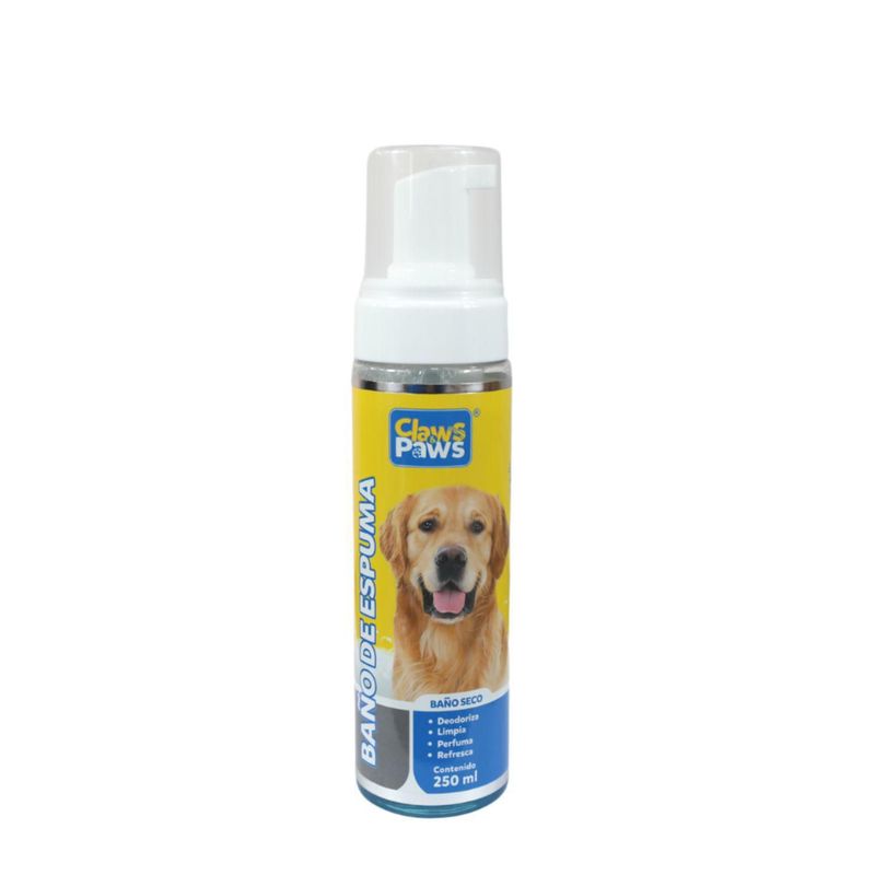 CLAWS & PAWS - Baño de Espuma Seco para Perro