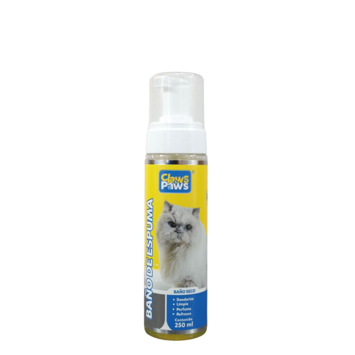CLAWS & PAWS - Baño de Espuma Seco para Gato