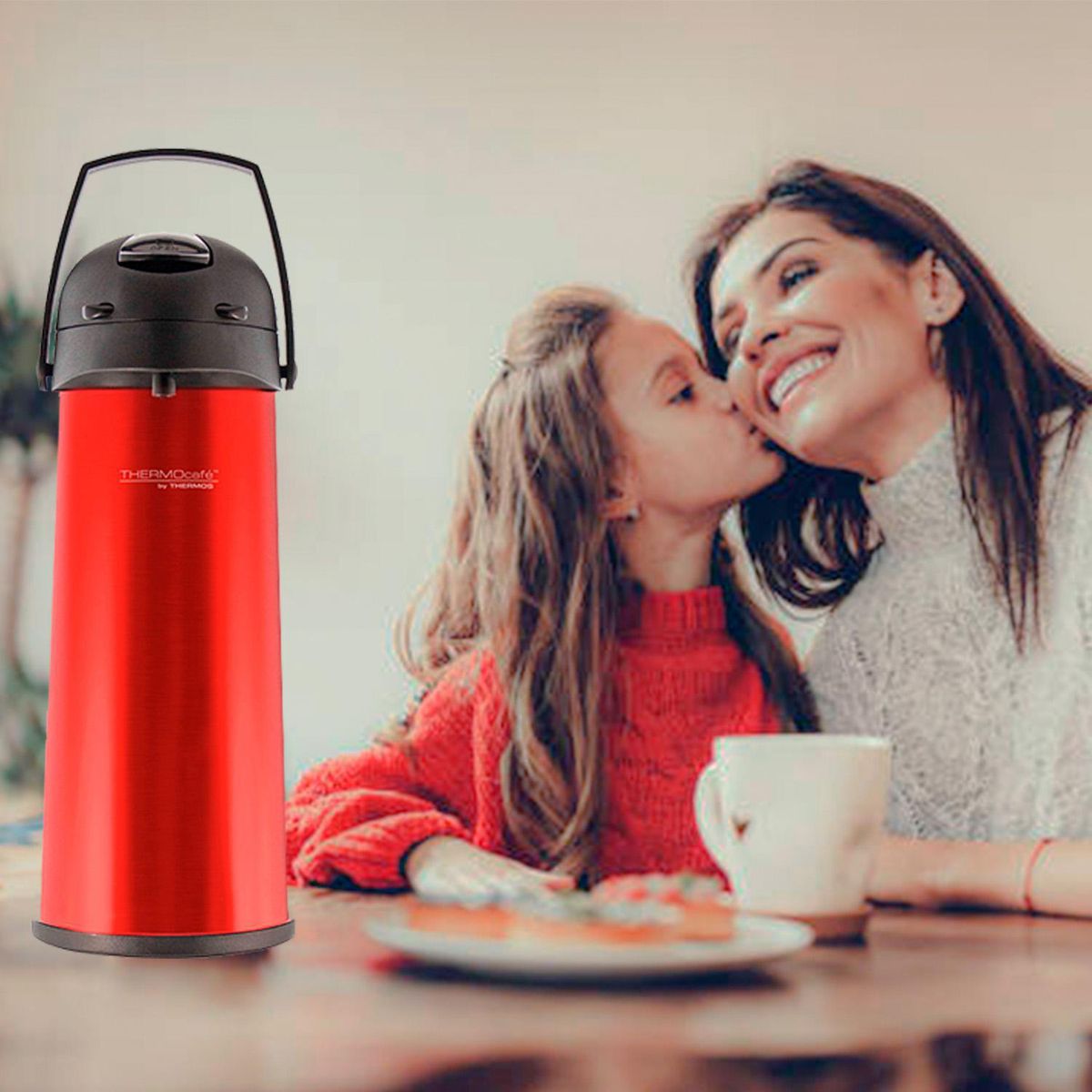THERMOS - Sifón Electra Rojo 1.9L