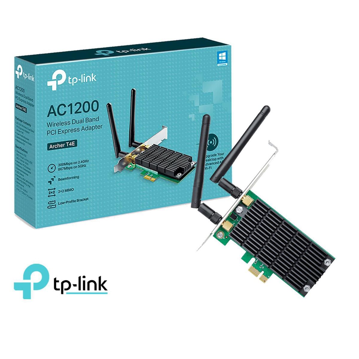 TP LINK - Adaptador Tp Link Router Ac Adaptador Pci Express Archer T4e TPLink