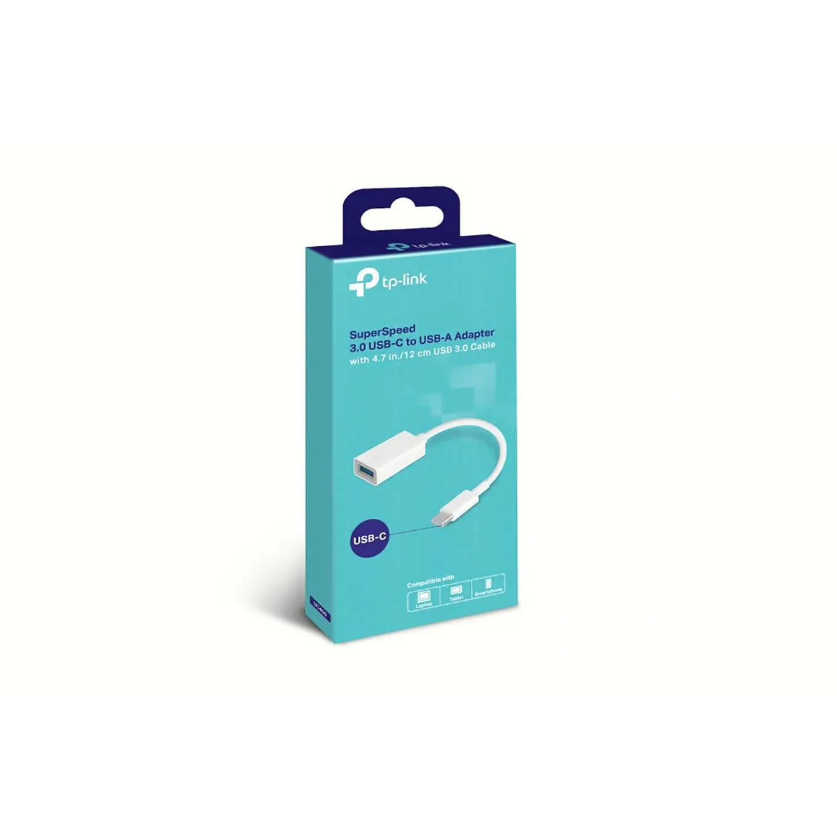 TP LINK - Adaptador de red WIFI TP-Link Usb-c 3.0 Super Rápido a Adaptador Usb-a Uc400