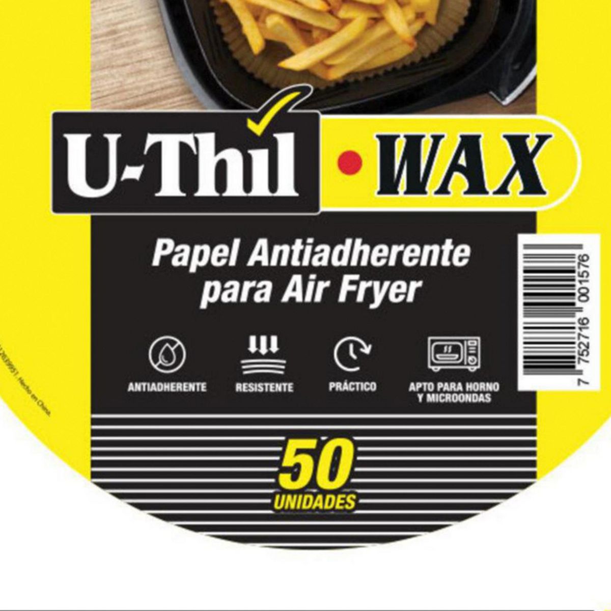 U THIL - Papel Antiadherente Airfryer